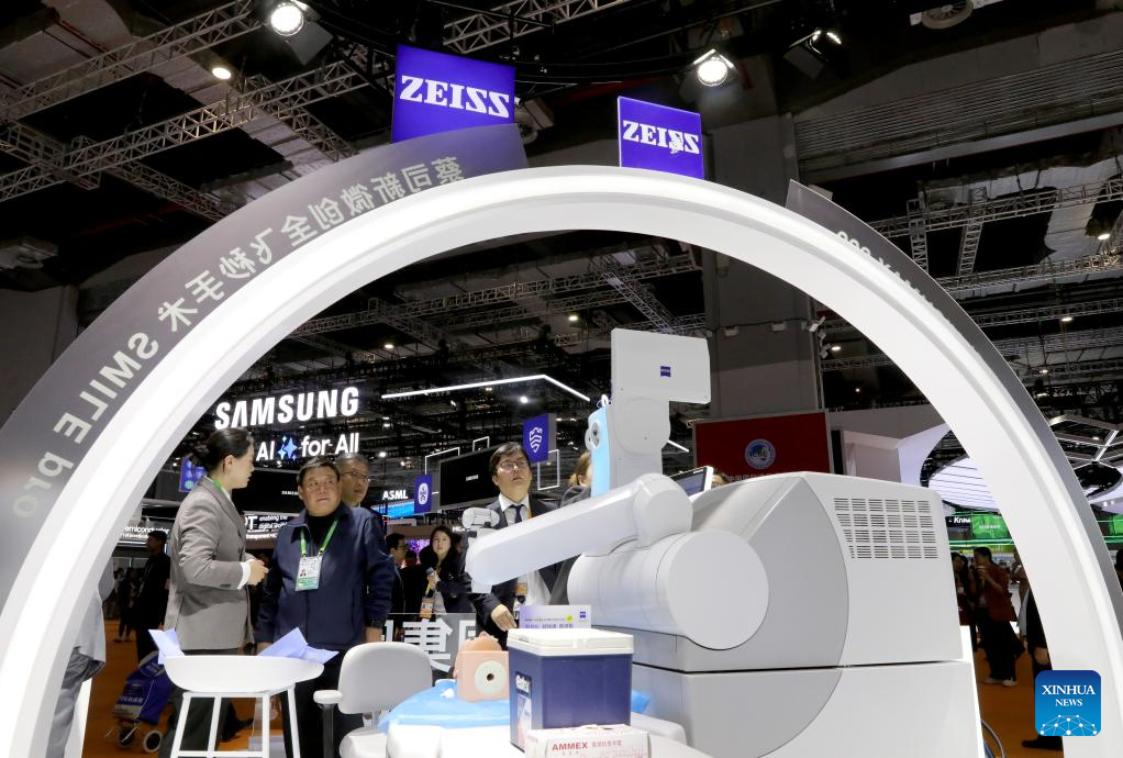 New technologies, achievements and products make debut at 7th CIIE