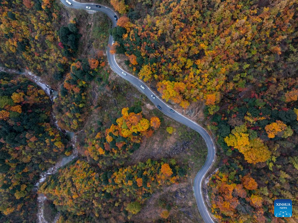 Scenery of Guangwu Mountain scenic area in Sichuan, SW China