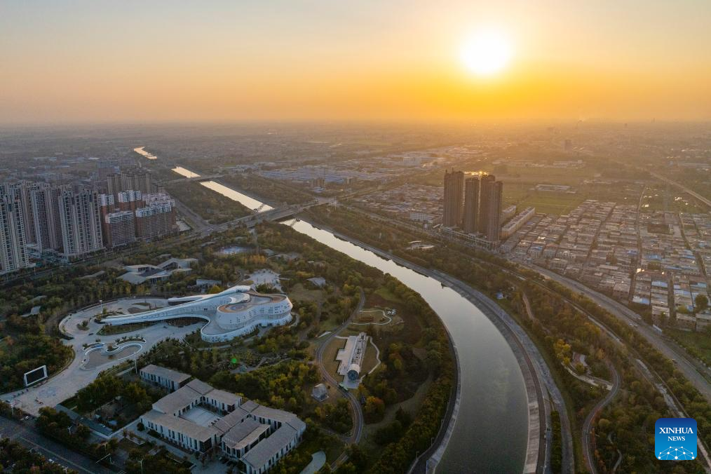 In pics: middle route of China's South-to-North Water Diversion Project in Henan