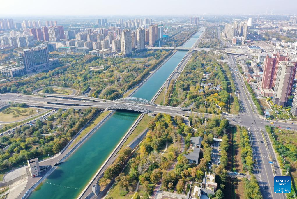 In pics: middle route of China's South-to-North Water Diversion Project in Henan