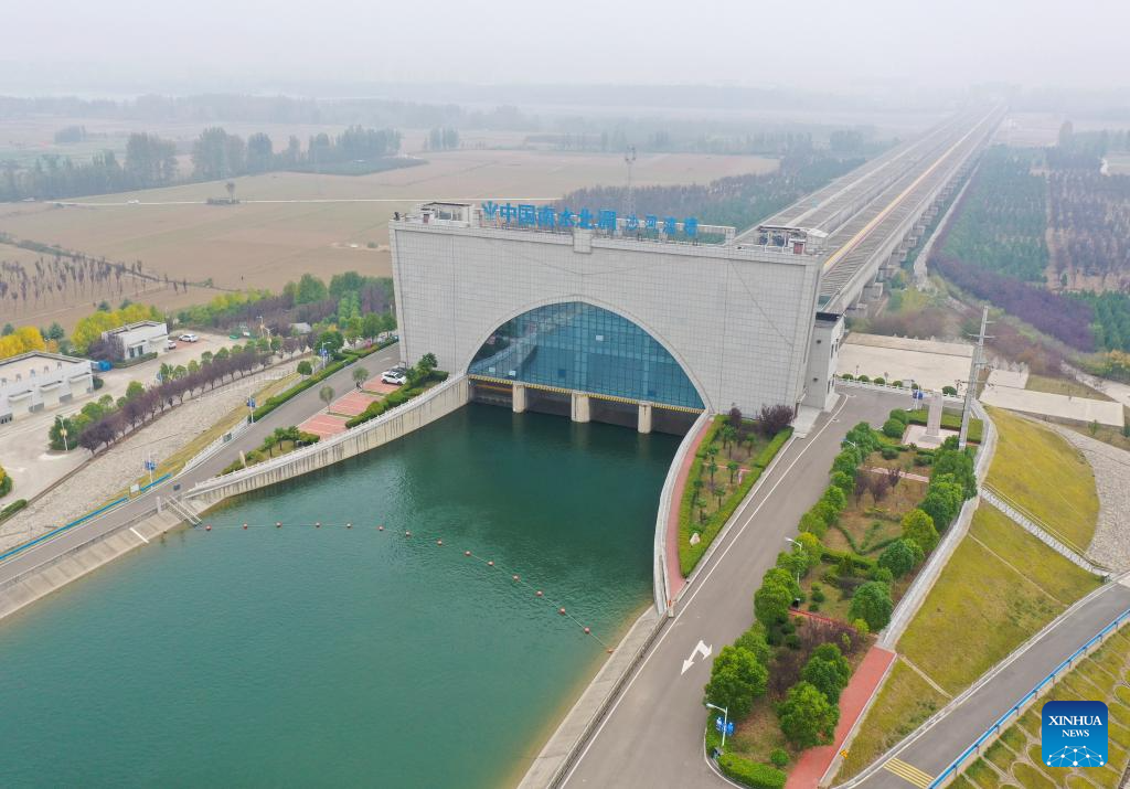 In pics: middle route of China's South-to-North Water Diversion Project in Henan