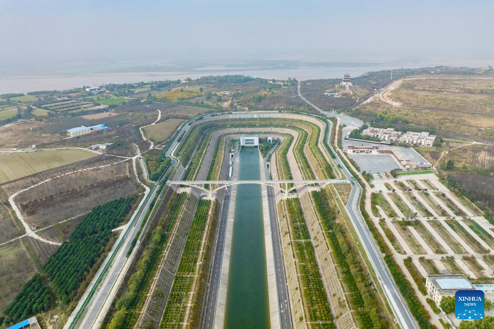 In pics: middle route of China's South-to-North Water Diversion Project in Henan