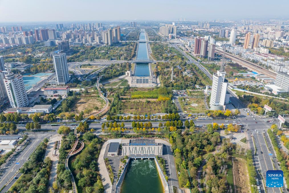 In pics: middle route of China's South-to-North Water Diversion Project in Henan