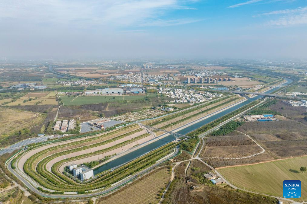 In pics: middle route of China's South-to-North Water Diversion Project in Henan