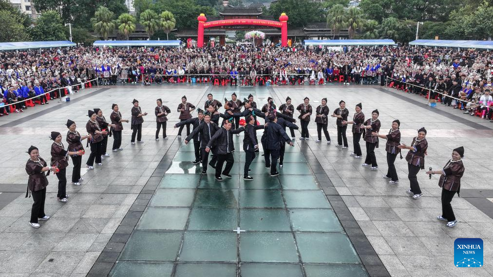 Duoye festival celebrated in Guangxi, S China