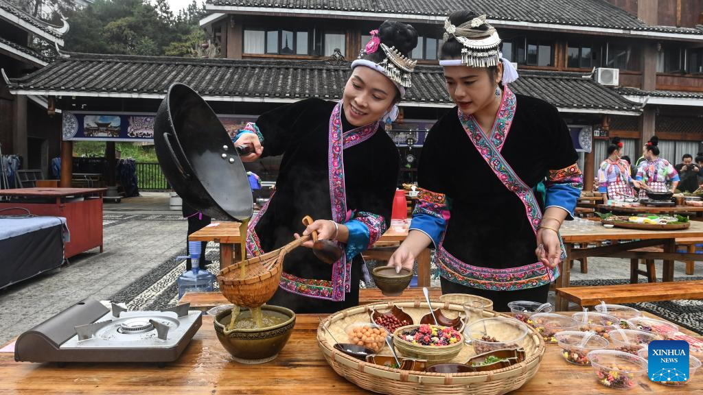 Duoye festival celebrated in Guangxi, S China