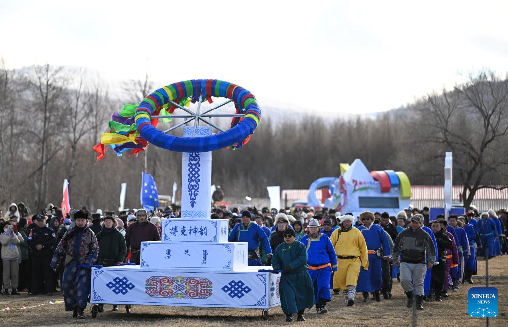 Arxan 2024-2025 ice and snow season opens in China's Inner Mongolia