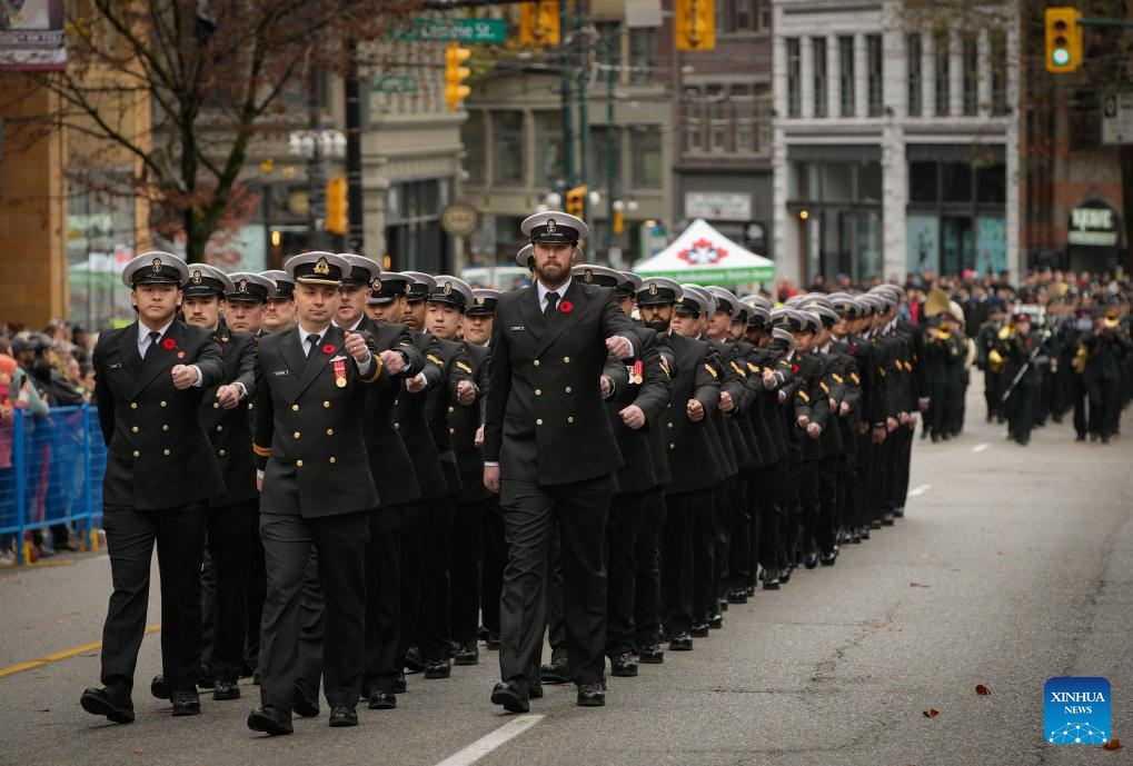 Remembrance Day ceremony held in Vancouver