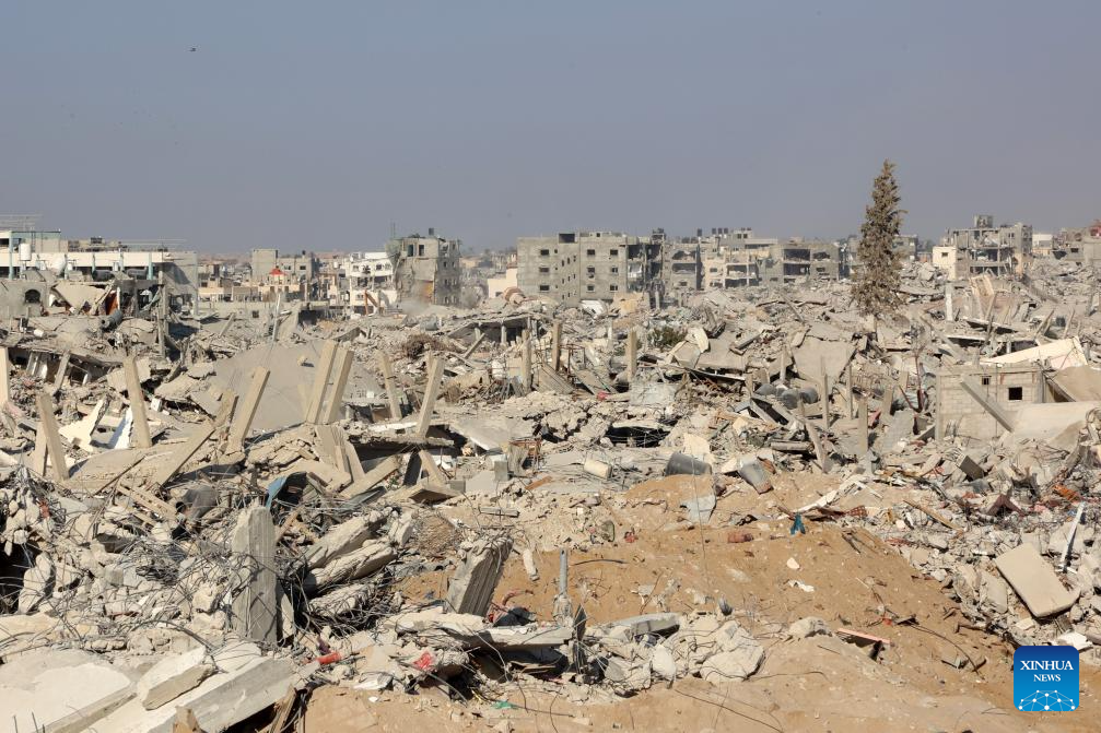 Israeli troops seen during operation in southern Gaza Strip city of Rafah