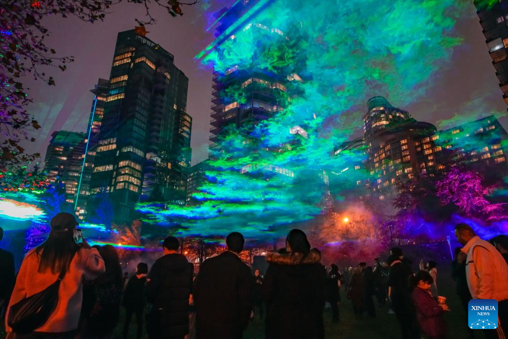 In pics: light installations during 2024 Lumiere Festival in Vancouver