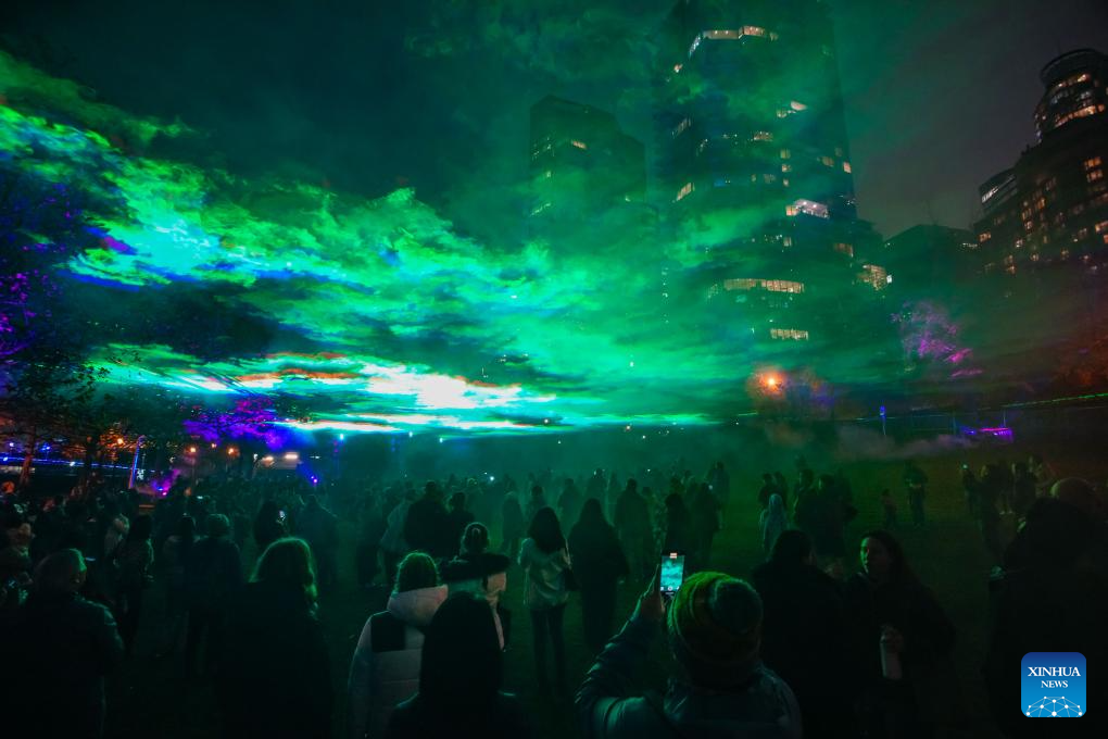 In pics: light installations during 2024 Lumiere Festival in Vancouver