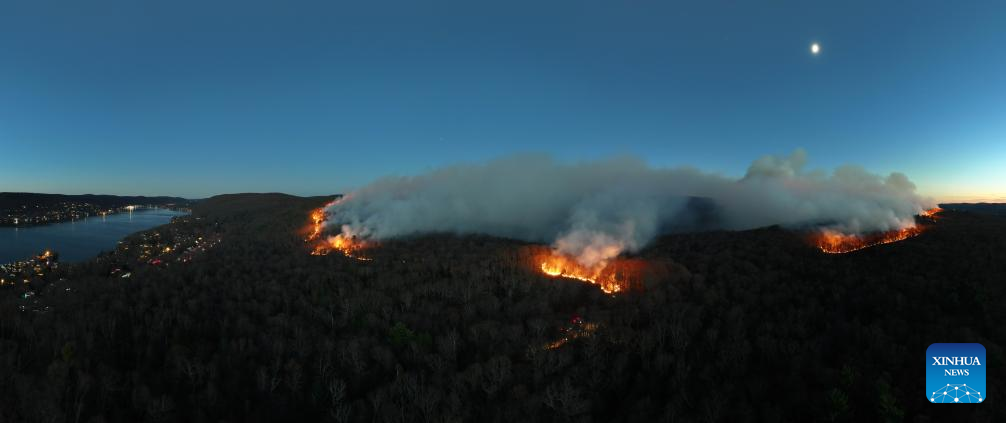 Wildfires in Northeast United States worsen air quality in New York suburb