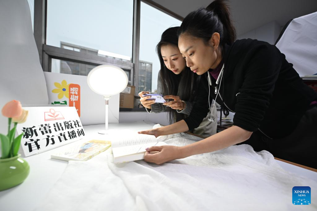 China's Gen-Z sell books via livestreaming