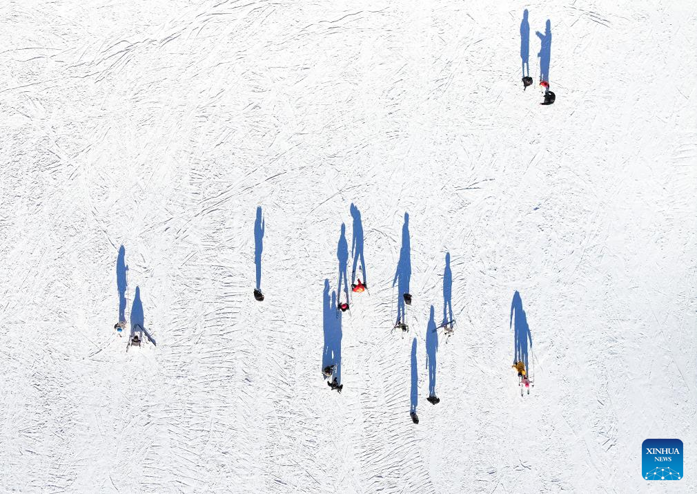 Winter scenery in Hulun Buir, north China's Inner Mongolia