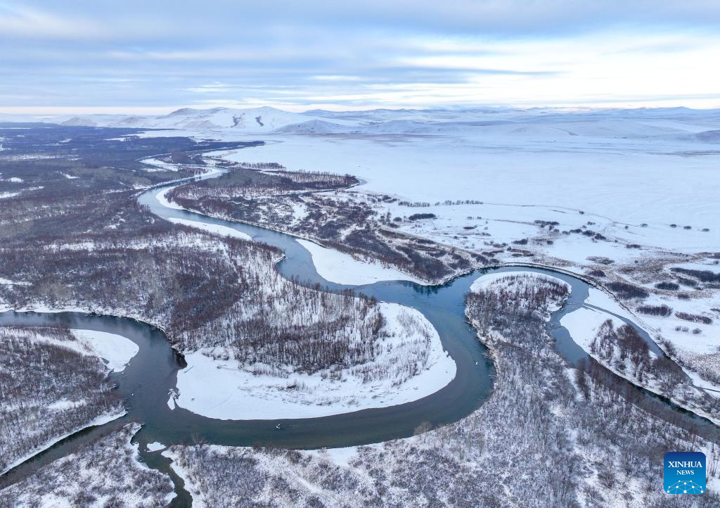 Winter scenery in Hulun Buir, north China's Inner Mongolia