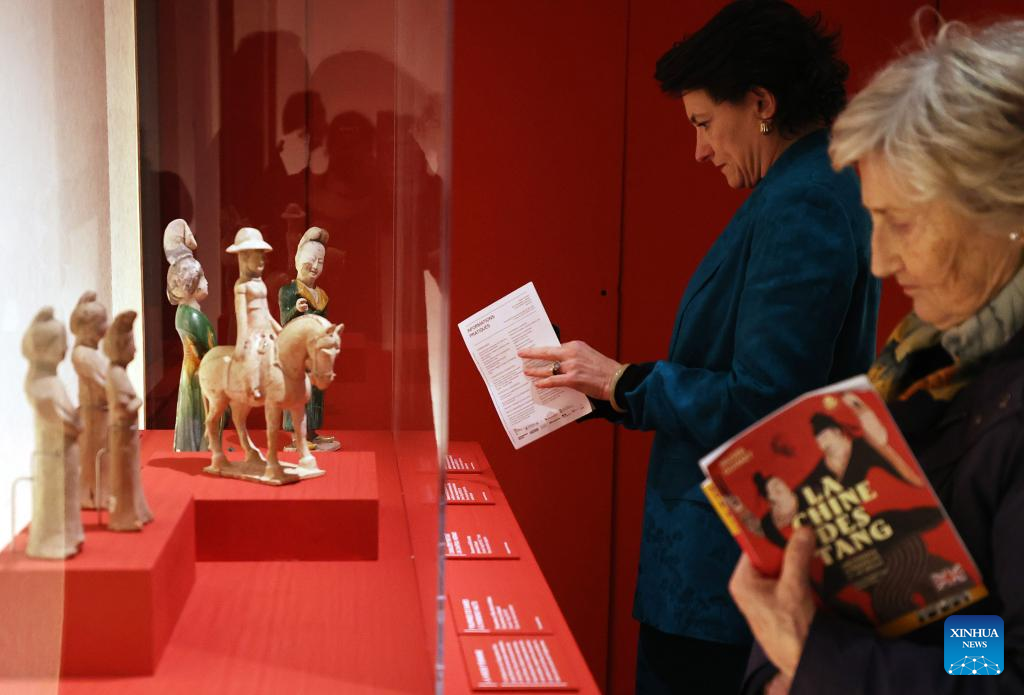 Exhibition of China's Tang Dynasty held in France