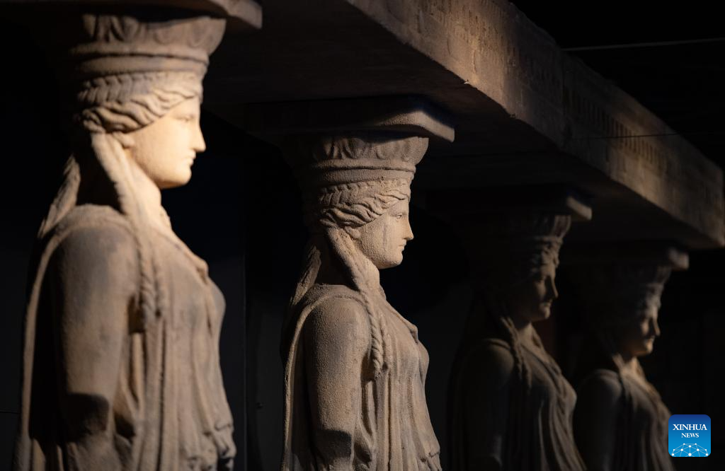 Greek exhibits displayed at Capital Museum in Beijing