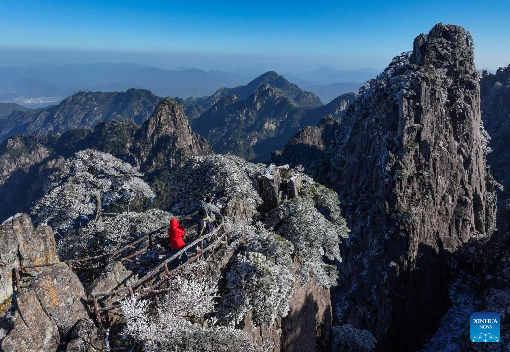 Scenery of Huangshan Mountain in China's Anhui