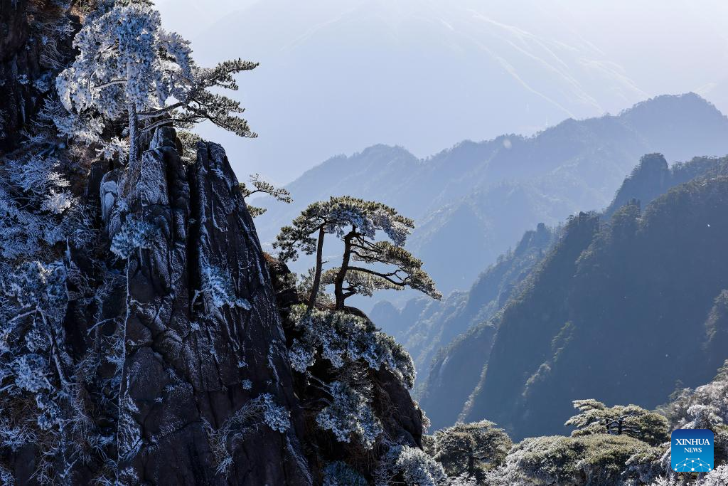 Scenery of Huangshan Mountain in China's Anhui