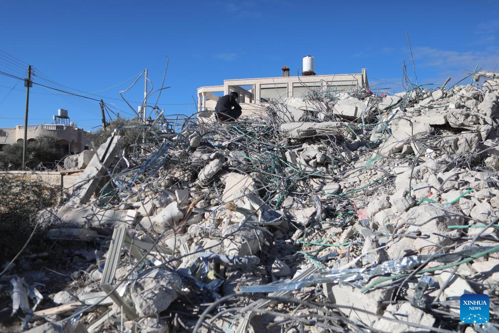 Houses demolished by Israeli forces in southern West Bank