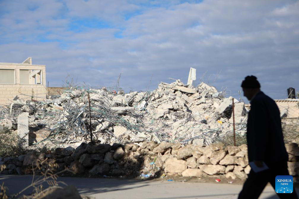 Houses demolished by Israeli forces in southern West Bank