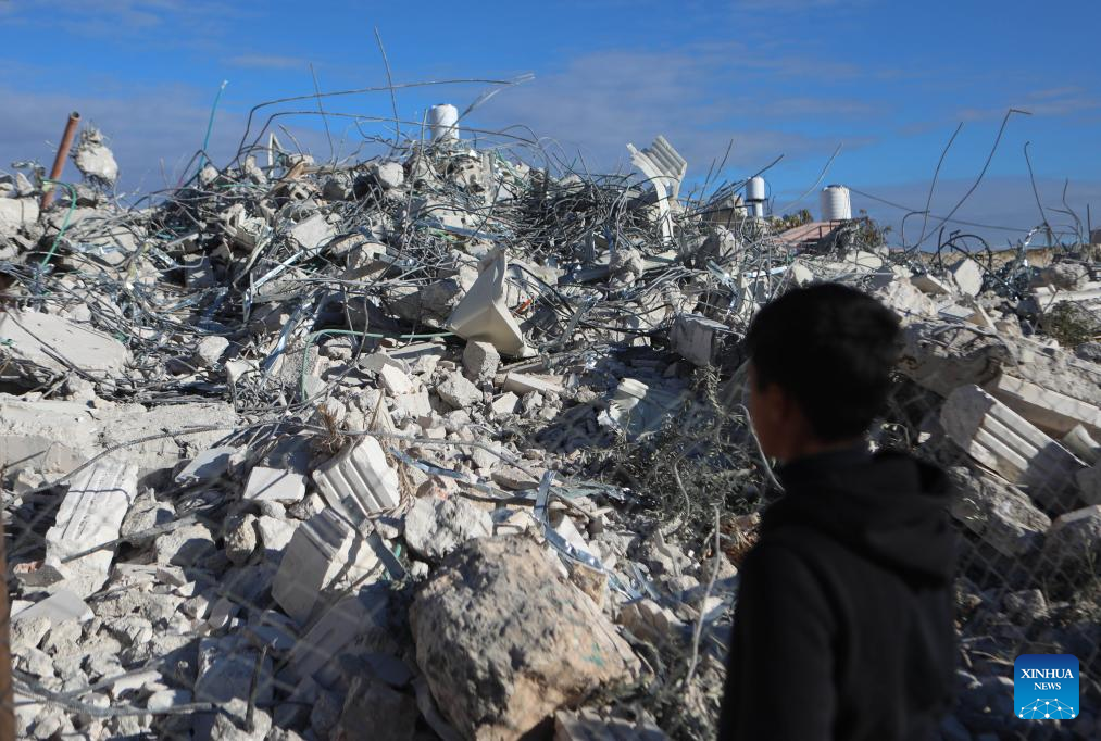 Houses demolished by Israeli forces in southern West Bank