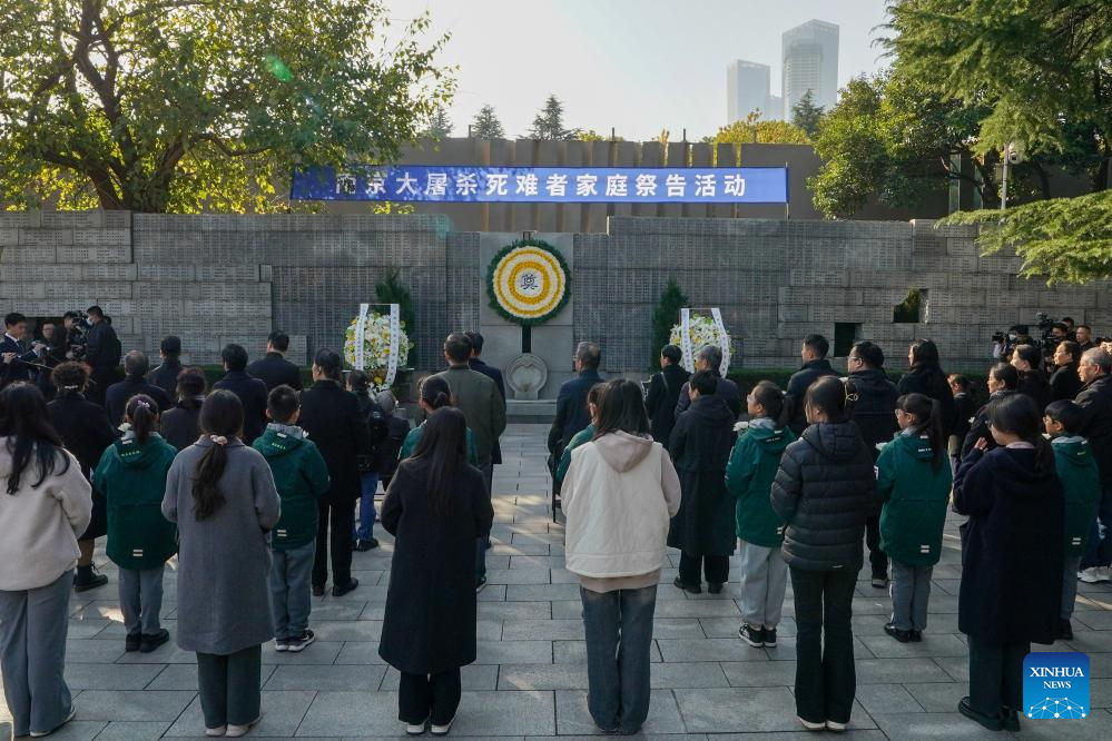 Annual family commemoration for Nanjing Massacre victims launched in east China