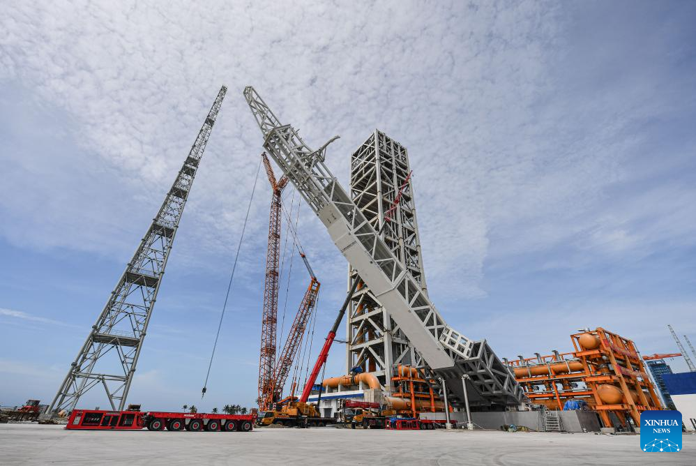 In pics: China's first commercial spacecraft launch site in Hainan