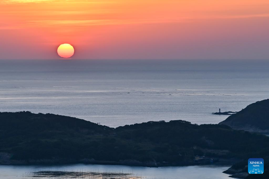 Seaside scenery of Xiapu County in China's Fujian