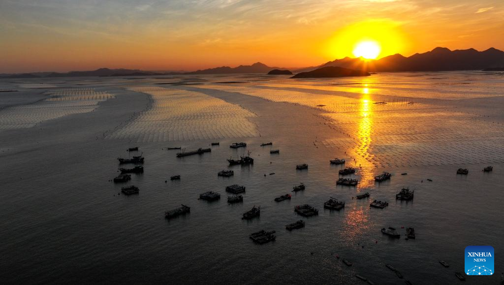 Seaside scenery of Xiapu County in China's Fujian