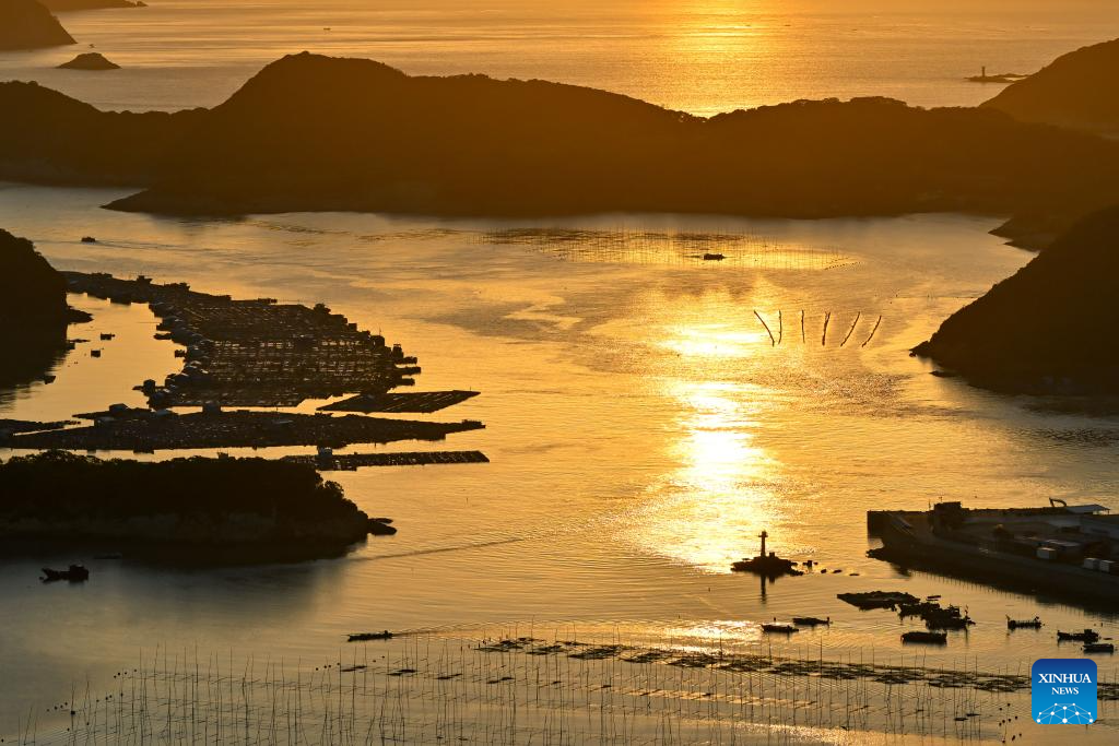 Seaside scenery of Xiapu County in China's Fujian