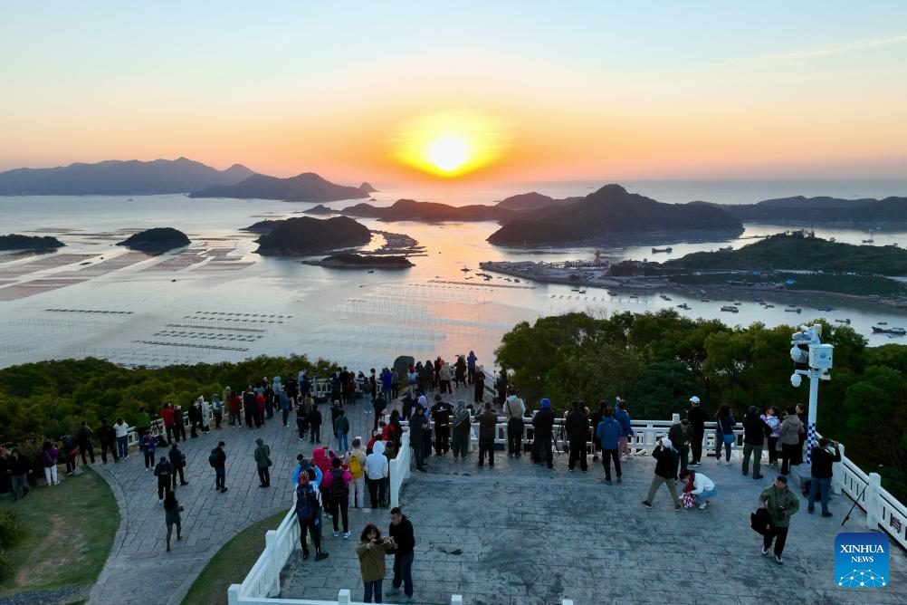 Seaside scenery of Xiapu County in China's Fujian