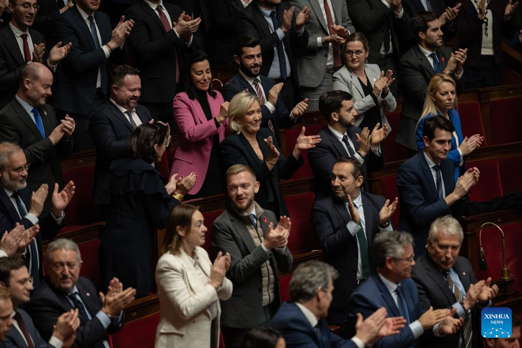 French PM Barnier ousted in no-confidence vote