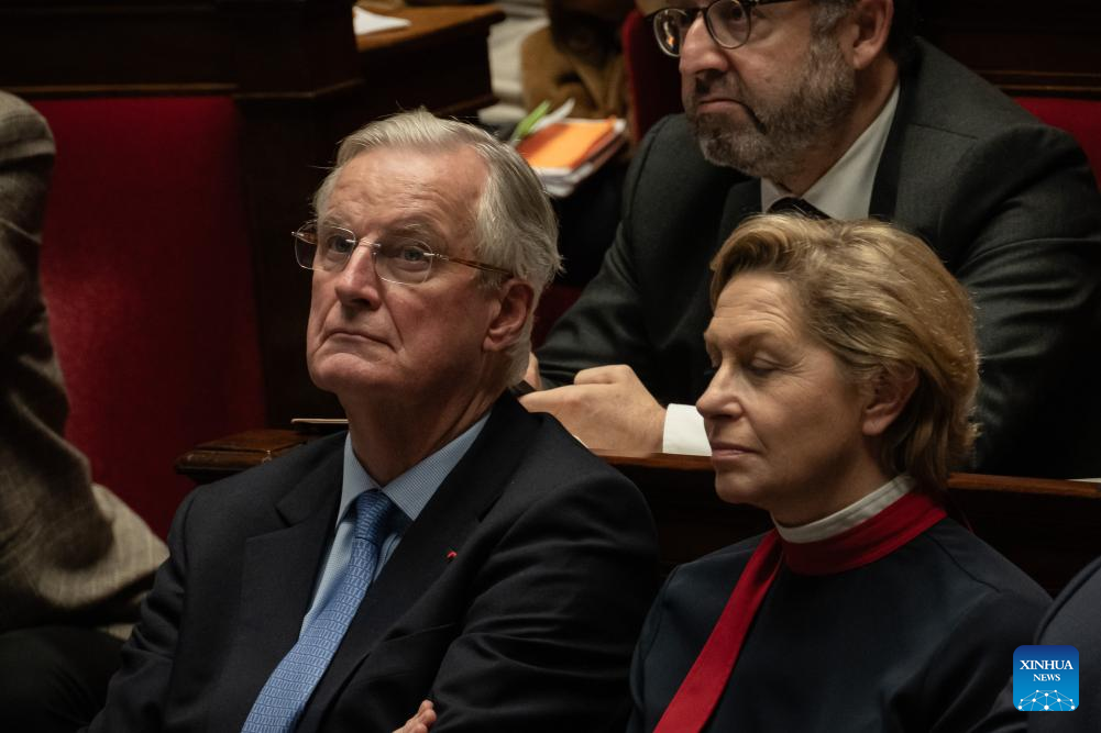 French PM Barnier ousted in no-confidence vote