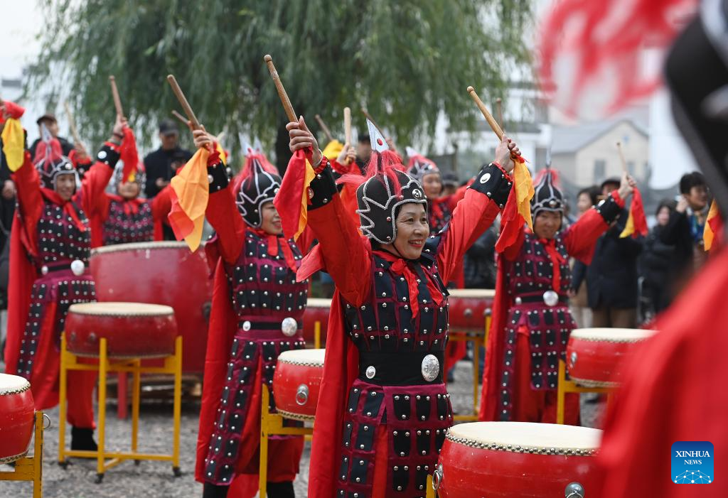 Shen'ao Village showcases cultural heritage and traditional performances in Zhejiang