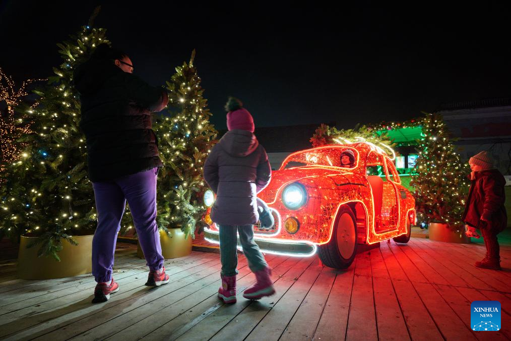 In pics: light decorations in Warsaw, Poland