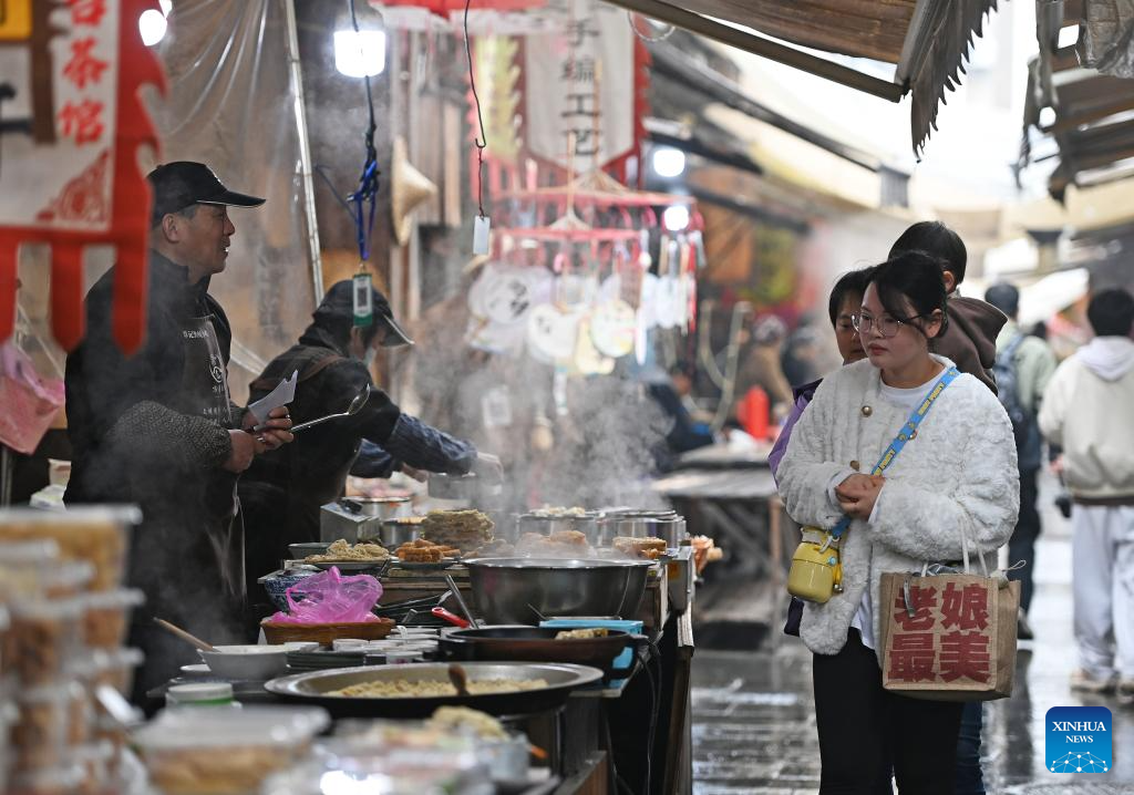 In pics: Youbu ancient town of Lanxi City, E China's Zhejiang