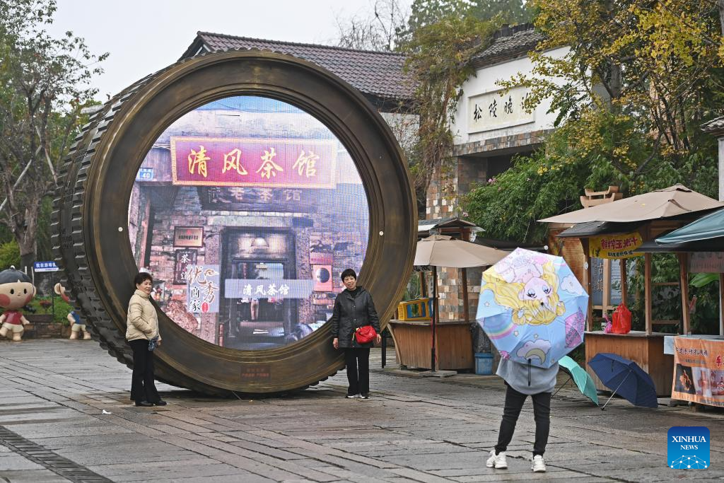 In pics: Youbu ancient town of Lanxi City, E China's Zhejiang