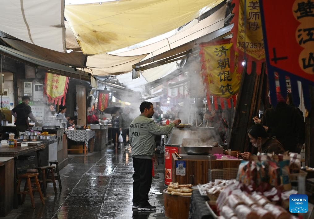 In pics: Youbu ancient town of Lanxi City, E China's Zhejiang