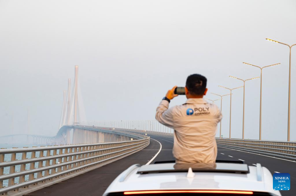 Huangmao Sea Channel Bridge in Guangdong to open to traffic in December