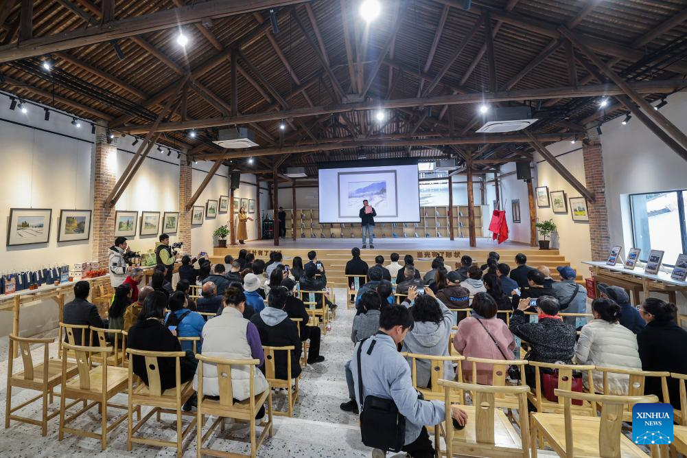 Jiande City in China's Zhejiang transformed old tea factory into art spaceA