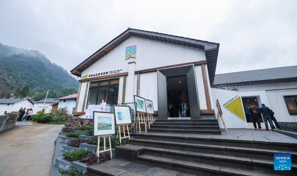 Jiande City in China's Zhejiang transformed old tea factory into art spaceA