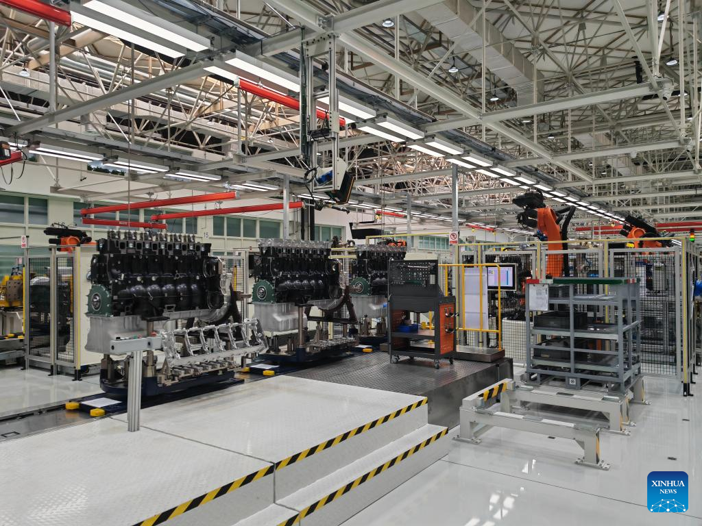 Chinese automaker FAW Jiefang's engine gigafactory begins operations