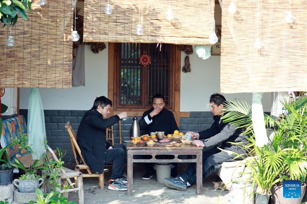 Chongqing's Tianfu Town transforms rural houses into thriving homestays