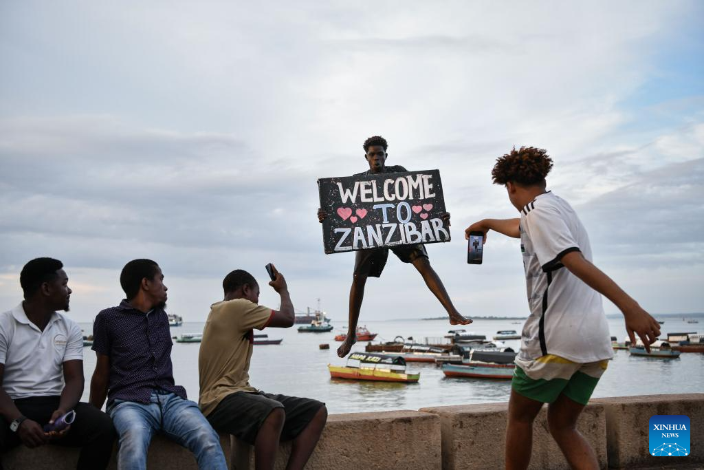 View of Stone Town in Zanzibar, Tanzaniay