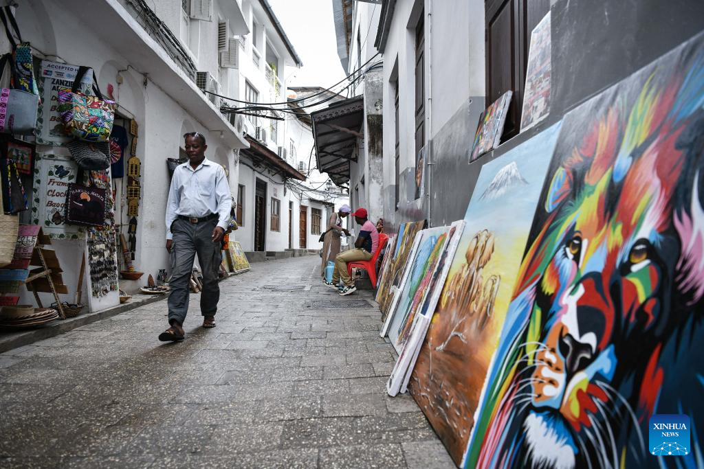 View of Stone Town in Zanzibar, Tanzaniay