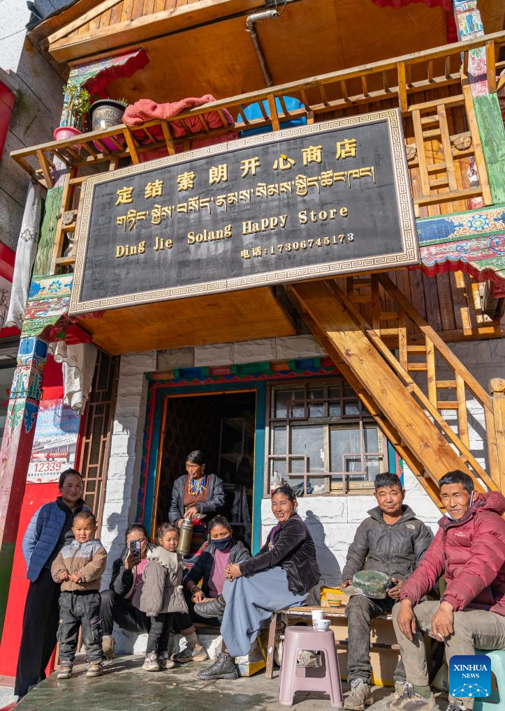 In pics: once-isolated township in Xizang embraces modern life