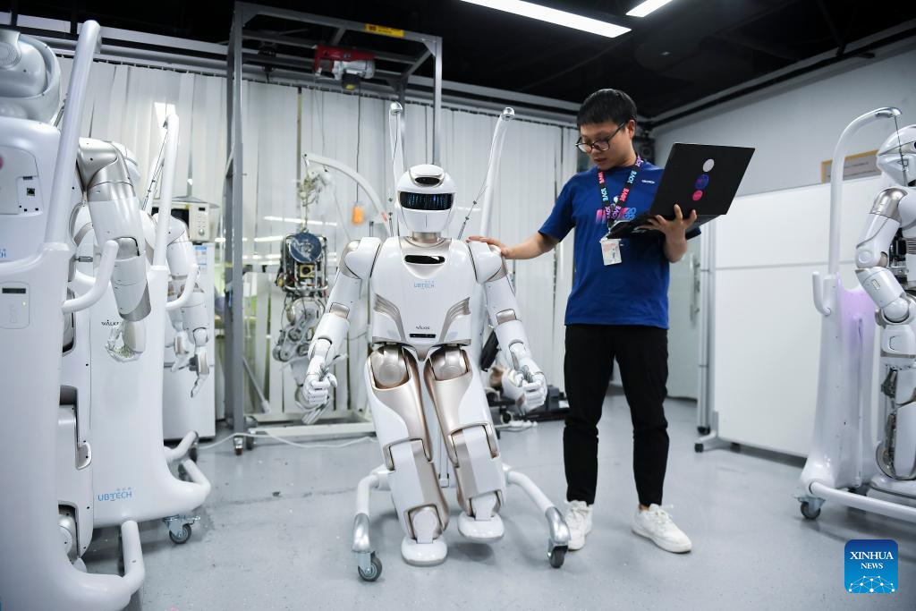 Development of humanoid robots thrives in Guangdong-Hong Kong-Macao Greater Bay Area