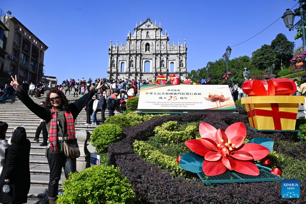 Celebratory mood in the air as Macao ready to mark 25th anniversary of returning to motherland