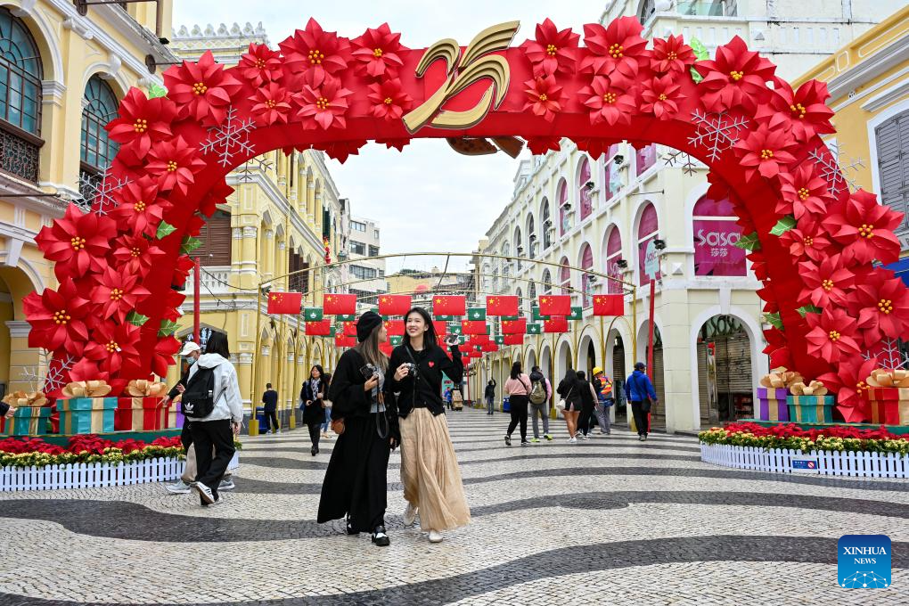 Celebratory mood in the air as Macao ready to mark 25th anniversary of returning to motherland